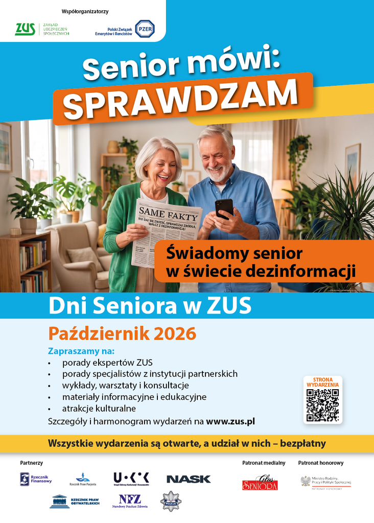 Świadomy senior w świecie dezinformacji